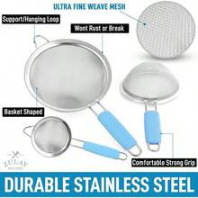 EstiloTendenciaColador PequeñO De Acero Inoxidable Zulay, Eficaz En Forma De Cono Para CóCteles, Té, Hierbas, Café Y Bebidas, Colador De Malla Fina Que Es A Prueba De óXido Y Ideal Como Colador De Té (Plata)Calidad PremiumVersióN Mejorada