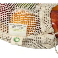 New Reusable Mh Vegetable Bags Of 100% Anic Cotton - 6 Piec Perfect Net Produce Bags - , Bio- & Washable Fruit, Vegetable & Produce Bags (3 Medium, 3 All) - 3   3 all - View 3
