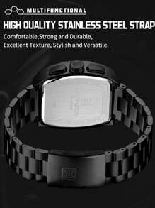 NAVIFORCE NAVIFORCE Watch For Man Tonneau New Style Fashion Travels Outdoors Sport Chronograph Quartz Watch Original Male Gift Clock