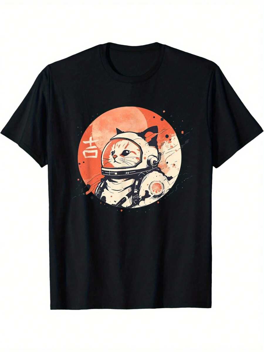 Men T-Shirts - Black - View 1