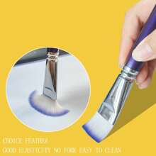 Juego de 14 brochas profesionales para pintura facial realizadas con cerdas de nailon. Este conjunto es apto tanto para pintura facial como corporal. Es compatible con pinturas acrílicas, de aceite y acuarela, y se puede utilizar para pintura facial, arte de uñas, micro detalles y pintura de rocas. Útiles escolares, de vuelta al colegio