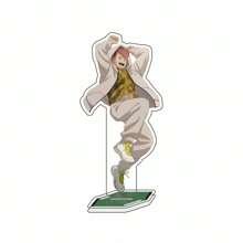 Figura de acrílico con soporte de llavero del personaje Hibino Kafka del anime y juego Kaijū No. 8, acción, cosplay, exhibición de escritorio, regalo para fans