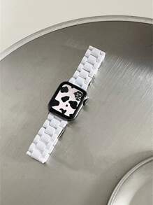 1 pièce Bracelet en résine de pomme compatible avec Bande 40 mm 49 mm 44 mm 46 mm 45 mm 41 mm 42 mm 38 mm Bracelet compatible avec Série Ultra SE 10 9 8 7 6 5 4 3 2 1 Accessoires