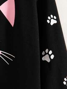 Dziewczęca kurtka z kapturem i zamkiem błyskawicznym, swobodny krój, bluza z długim rękawem, modna odzież wierzchnia dla dziewcząt, wiosna jesień