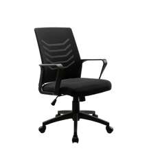 JKOOK JKOOK Desk Chair Office Chair Mesh Breathable Ergonomic Design Rocking Height Adjustment Function Lightweight Stylish High Resilience Seat Telework Study Gaming Compatible