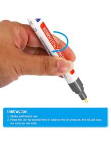 1pc Waterproof Ceramic Tile Joint Filling Pen For Kitchen, Bathroom Wall And Floor Tile Gap Color Changing And Repair, Stickers, Wall Decal, Vinyl Decal For Home Decorations, Spring Decoration Items Refresh Your Home, Festival Decoration Stickers Gifts Birthday Graduation Room Decor Wall Decor Bathroom Decor Bedroom Decor Room Decoration Stuff Living Room Decor House Decor Home Decor Living Room Wall Paper Wallpapers