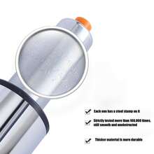 Taburete rodante redondo Taburete giratorio regulable en altura con reposapiés y ruedas Taburete con ruedas elevadoras - Blanco - Ver 5