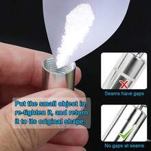 nuevo-2025ChunlongFour - Urnas impermeables para cremación para mascotas, llavero para cenizas de perros, urna cilíndrica para cenizas de mascotas, recuerdo de cremación, cenizas conmemorativas - Cilindro oro rosa 2pcs - Ver 6