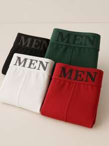 Kit Cueca Men Boxer Sem Costura Conforto Premium Maciez Contínua Praticidade Alta Absorção Flexibilidade Respirável Dia dos Pais