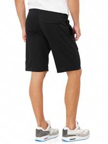 Nike Mens Crusader Shorts Jogging Casual Training Gym Sports Jersey Shorts - Black - View 2