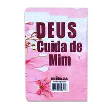 Biblia Sagrada Com Harpa - Palavra de Jesus em Vermelho - Capa Dura Média - Flores Aquarela