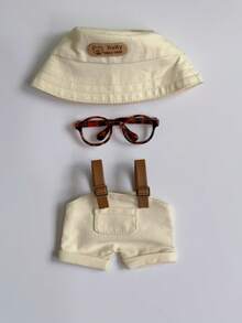 1-4 件适用于 服装配饰、多色围兜裤、夏季帽子、眼镜、靴子或全套 服装，适合 BJD 和大多数娃娃的服装配饰 - 彩色 - 查看 23