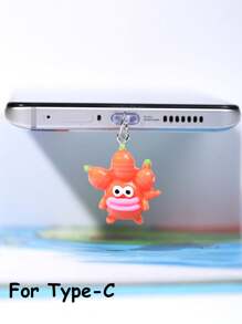 1/5pcs Funny Cartoon Vegetable Series Charging Port Dust Plug, Creative Cute Fashion Unique Broccoli, Scallion, Corn, Eggplant, Carrot Shaped 3D Resin Pendant, Transparent Silicone Smartphone Earphone Tablet Kindle Dust Plug Accessory Decoration Charm, Phone Charging Port Decor Pendant, Suitable As Small Gift, Waterproof Anti-Dust For IPhone Lightning/Type-C, Protect Phone Charging Port Firmly