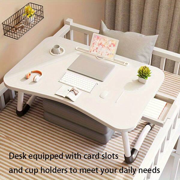 Folding Small Table, Outdoor Picnic Table, Computer Desk, Portable And Foldable, Convenient For Storage