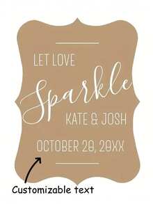 Etiquetas para chispas de boda, etiquetas de boda personalizadas para fuegos artificiales, etiquetas DIY personalizadas para chispas de boda, vuelta al colegio, suministros escolares - A - Ver 6