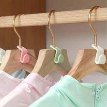 60PCS Clothes Hanger Connector Hooks Cascading Clothes Space Saving Organizer