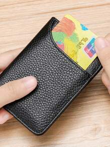 Men's Minimalist Slim Multi-Compartment Large Capacity Card Holder Wallet