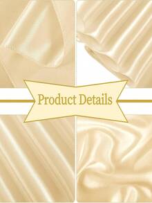 10 chiếc nơ satin màu sâm panh dùng để trang trí ghế, ruy băng lụa cho tiệc chiêu đãi, sinh nhật, sự kiện, tiệc liên hoan, tiệc cưới tại khách sạn. - Rượu sâm banh - Xem 6