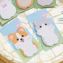 6 件可爱卡通企鹅和兔子便签 - 自粘彩色便笺，用于创意书写和组织的便签，办公室和学校用品，学校用品，返校 - 彩色 - 查看 4