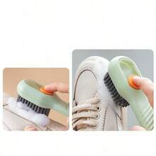 1PC Multi-Surface Cleaning Brush - Heavy-Duty Plastic Scrubber For Shoes, Clothes & Household Items, Non-Scratch Bristles (Dishwasher Safe)