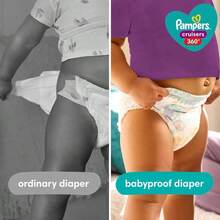 Pampers Diapers - Cruisers 360 - Size 6, 17 Count, Babyproof Up To 100% Leakproof Pull-On Diaper - 80 - 查看 2