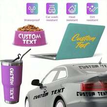 Customized Name Label Stickers, 3-6 Inch Labels, Name Stickers, Customized Stickers, Name Stickers, Date Stickers, DIY Gifts, Handmade, Handwritten Font, Wedding Stickers, Gift Stickers