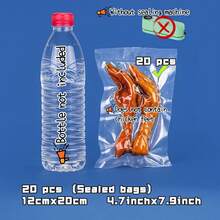 1pc Multi-Functional Automatic Food Sealer, Portable Wireless Vacuum Sealer With Snack Bag Sealing, External Suction & Inflation, Long-Term Food Preservation, Compact & Easy-To-Use Design, Ideal For Kitchen & Outdoor Picnics, USB Rechargeable, 36V Max, 1200mAh Lithium Battery