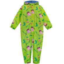 Peppa Pig Puddle Suit | George Pig Boys' Waterproof Rain Jumpsuit | Kids' Outdoor Wear | Fast UK Delivery Shipping | Trusted UK Seller | Great Gift For Kids | Perfect For Birthdays And Christmas - Green - View 5