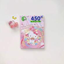 Sanrio 1 Book Of Sanrio Family Coil Hand Account Stickers, 10 Cute Material Antique Card Stickers, Very Suitable For School Gifts.Sanrio Cute Cartoon Notebook Stickers, DIY Decorative Stickers (Random Pattern Shipping)