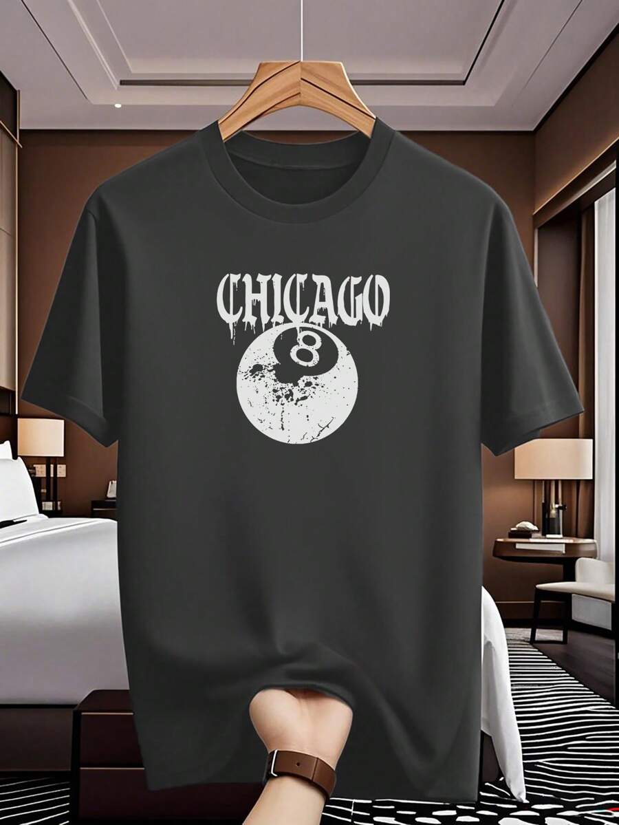 Men T-Shirts - Gris Oscuro - Ver 1