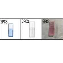 旅行牙签盒棉签整理盒收纳小提篮塑料容器简易垫牙签架棉签盒旅行收纳盒，透明小分配器容器用于小物品收纳，便携式配件收纳 - 彩色 - 查看 21