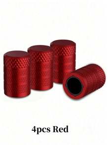 Tire Valve Stem Caps-4/2 Packs, Anodized Aluminum Tire Valve Cap Set, Corrosion Resistant, Universal Stem Covers For Cars Trucks Motorcycles SUVs And Bikes