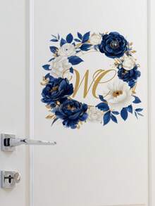 1 件浴室英文字母可移除装饰贴纸、贴纸、墙贴花、家居装饰乙烯基贴花、春季装饰品让您的家焕然一新、Rama 装饰贴纸