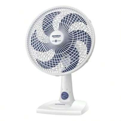  Ventilador De Mesa Mondial 30cm Vsp-30-w 3 Velocidades 6 Pás
