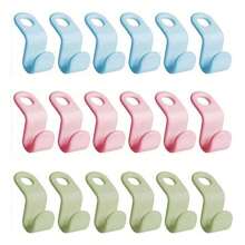 60PCS Clothes Hanger Connector Hooks Cascading Clothes Space Saving Organizer