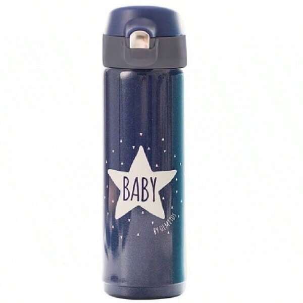 Termo para líquidos de acero inoxidable "Star Navy", de Olmitos