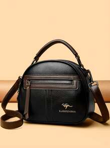 Bolso de mensajero de hombro de alta calidad 2025, pequeño saco, bolsos y carteras de lujo para mujeres de estilo casual, bolsos cruzados de diseñador