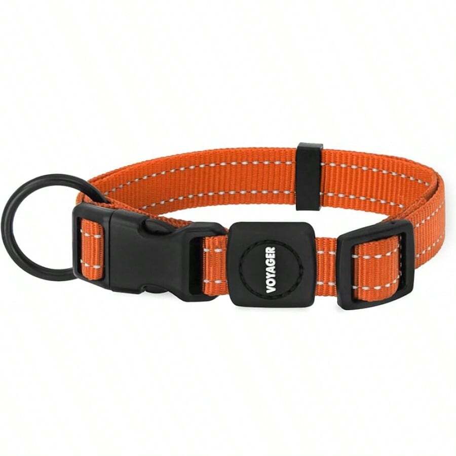 Pet Basic Dog Collars - Collar (Orange) - View 1