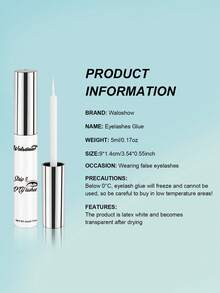 Waloshow IMAGIC 5ml False Eyelash Extension Glue Waterproof Fast Dry Long Lasting Strong No Irritation Transparent Eyelash Primer Tools - Multicolor - View 6