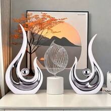 1pc Luxury Modern Minimalist Home Decor Accessory, Display Piece For TV Stand, Hallway, Cabinet, Living Room, High-End Vibe