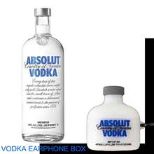 Slogan VODKA EarPhone Box For AirPods 4 3 2 1 Pro Pro2 Earphone Case 3D Vodka Silicone Cartoon Headphone Box With Pendant Cover - VODKA - View 2