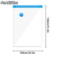 Vacuum Bags For Clothes,Organizer For Beding Vacuum Seal Bags For Clothing ,Closet Organiser Space Saver Bags For Clothes,Saving More Closet Space,Vacuum Storage Bags No Pump