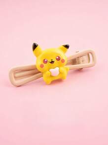 pokemon Accesorio para el cabello con pinza estilo serie Pokémon, adorable dibujo animado de Pikachu, Jenny y Tortuga