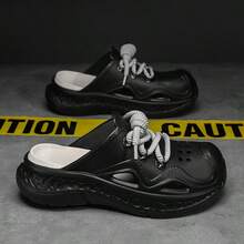 Men Clogs - Negro - Ver 5
