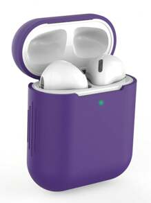 DO AS YOU WISH 1pc Silicone Protective Case For AirPods 1/2, Soft & Comfortable Silicone Material, Prevent Scratches & Damages, Minimalist Design, Easy Installation, Portable, Multiple Color Options