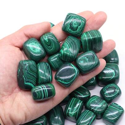 Malachite Turquoise Quartz Crystals And Healing Stones Tumbled Bulk Mineral Specime Gemstone Tank Aquarium Home Decoration Gift