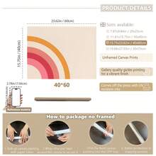 1件都市伙伴婴儿房墙饰 - 1张滑板狗和熊海报，配有“天生与众不同”标语和彩虹图案（点状背景）。滑板动物装饰，都市婴儿房装饰，中性动物海报，可爱狗狗熊套装，彩虹点状婴儿房艺术画，励志婴儿语录，可移除婴儿房贴纸，水彩海报，涂鸦风格婴儿房装饰，时尚动物角色，可直接悬挂，点状背景