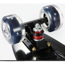 Patinete de 4 ruedas para principiantes, adecuado como regalo de cumpleaños - Morado - Ver 5