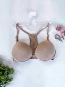 Swim Bra With Underwire Padded Adjustable Straps No Marks Wear With Tank Top Intimate Fashion Lingerie Night Line Promotion - màu đen - Xem 5