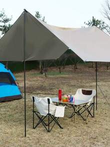 1 pezzo Set portatile e pieghevole da esterno multifunzionale di tavolo e sedia, adatto per campeggio, picnic, barbecue, leggero e pieghevole, adatto per balcone e giardino - Multicolore - Visualizzare 10